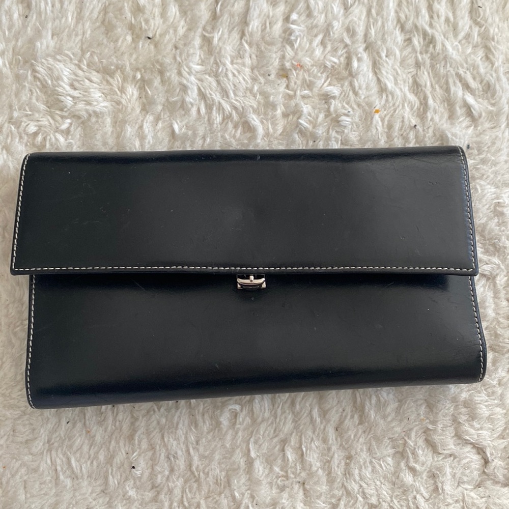 Red and black Coach wallet!